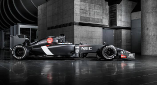 Illustration for article titled New Sauber revealed.